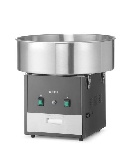 Vattacukorka készítő gép , HENDI, Fekete, 220-240V/1130W, 520x520x(H)503mm