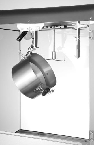 Popcorn gép, HENDI, 80L, Fekete, 220-240V/1155W, 560x445x(H)775mm