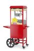 Popcorn gép kocsival, HENDI, Piros, 220-240V/1155W, 940x510x(H)1553mm