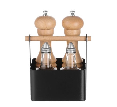 Asztali fém tároló, HENDI, 170x130x(H)160mm