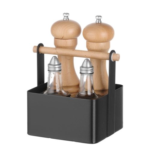 Asztali fém tároló, HENDI, 140x105x(H)190mm