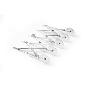 5 görgős tésztavágó, HENDI, 222x56x(H)55mm