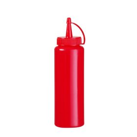 Adagoló flakonok, HENDI, 0,2L, Piros, ⌀50x(H)185mm