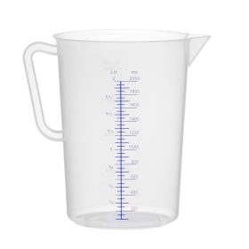Mérőkancsó polipropilén, HENDI, 2L, ⌀140x(H)215mm