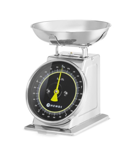 Mechanikus konyhai mérleg, HENDI, 207x231x(H)254mm