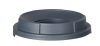 Levehető kerek hulladéktároló fedél, AmerBox, 691038-hoz alkalmas, Világos szürke, ⌀570x(H)135mm