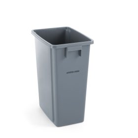   Keskeny hulladékgyűjtő tartály, AmerBox, 60L, Világos szürke, 455x315x(H)580mm