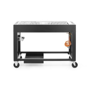 Gázgrill Tampa, HENDI, Fekete, 10kW, 1260x580x(H)900mm