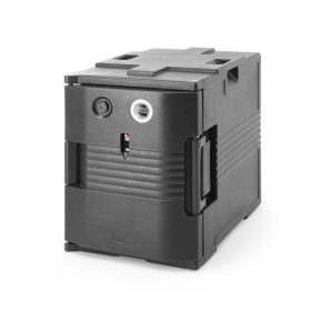   Hőszigetelt tartály fűtési funkcióval – vendéglátás, AmerBox, GN 1/1, 477x680x(H)620mm