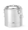 Szigetelt hordozható tartály, HENDI, Kitchen Line, 11L, Ezüst, ⌀300x(H)345mm