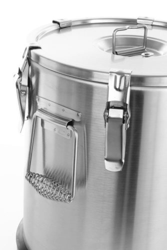 Szigetelt hordozható ételtárolóedény , HENDI, Profi Termékcsalád, 10L, ⌀330x(H)220mm