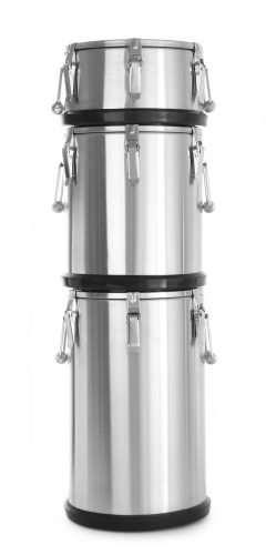 Szigetelt hordozható ételtárolóedény , HENDI, Profi Termékcsalád, 15L, ⌀330x(H)280mm