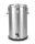 Szigetelt hordozható ételtárolóedény – csappal, HENDI, Profi Line, 35L, Ezüst, ⌀330x(H)570mm