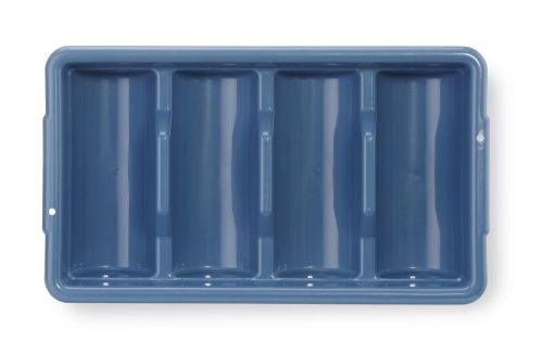 Evőeszközkészlet tartóval, HENDI, Kék, 525x300x(H)95mm, Téglalap alakú
