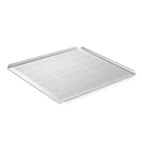   Tálca perforált - 4 peremmel, HENDI, GN 2/3, 354x325x(H)10mm