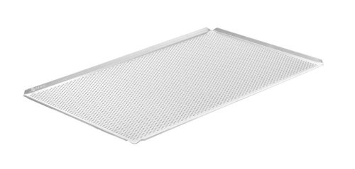 Tálca perforált - 4 peremmel, HENDI, GN 2/3, 354x325x(H)10mm