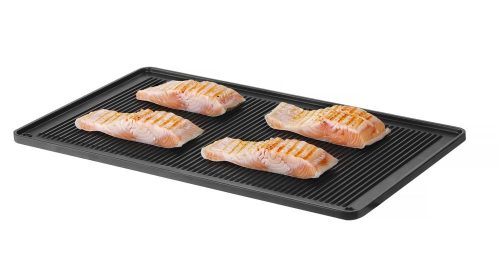 Bordázott grillsütőlap CONVECTOMAT GRILLPLATE, HENDI, GN 1/1, 530x325x(H)15mm