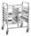 Dupla soros mobilkocsik - 12 x GN 1/1, HENDI, 810x610x(H)960mm