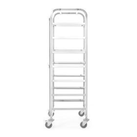   Mobil kocsi mosogatógép kosarakhoz - 7 x 500x500 mm, HENDI, 615x560x(H)1710mm