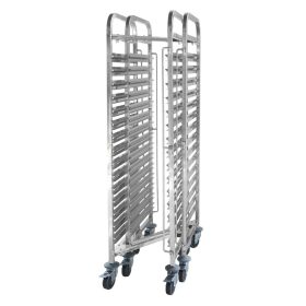   Használt edényes vagy tároló kocsi, kompakt - 15 x GN 1/1, HENDI, 445x610x(H)1710mm