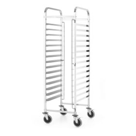   Használt edényes kocsi , HENDI, Kitchen Line, Ezüst, 470x620x(H)1735mm