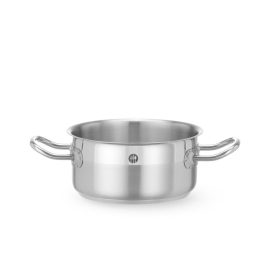   Alacsony falú edény, fedél nélkül, HENDI, Profi Line, 1,5L, ⌀160x(H)75mm