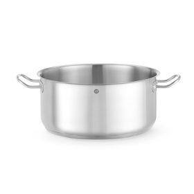   Alacsonyan falú edény - fedél nélkül, HENDI, Kitchen Line, 11,9L, ⌀320x(H)150mm