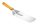 Pizza spatula nagy igénybevételre, HENDI, designed by Robert Bronwasser, Narancs, 380x90mm