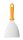 Pizza spatula heavy-duty, HENDI, designed by Robert Bronwasser, Narancs, 263x132x(H)17mm