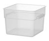 Ételkonténer mércés jelzéssel, HENDI, 11,4L, 290x290x(H)210mm