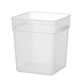   Ételkonténer mércés jelzéssel, HENDI, 17,2L, 290x290x(H)320mm