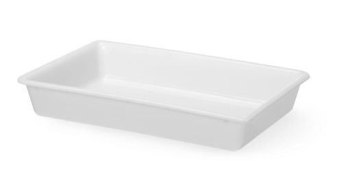 Előkészítő tálca, HENDI, 6L, Fehér, 430x285x(H)75mm