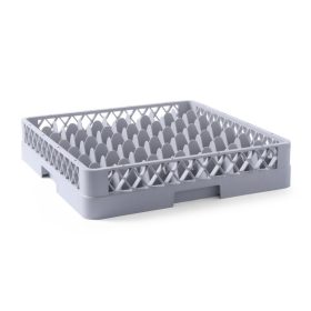   Mosogatókosár poharaknak, HENDI, 49 rekesz, 500x500x(H)104mm
