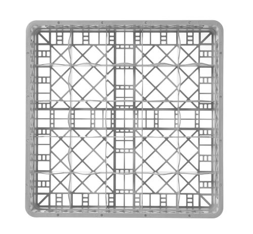 Mosogatókosár poharaknak, HENDI, 25 rekesz, 500x500x(H)104mm