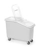 Alapanyag tároló kocsi, AmerBox, 62L, 345x720x(H)570mm