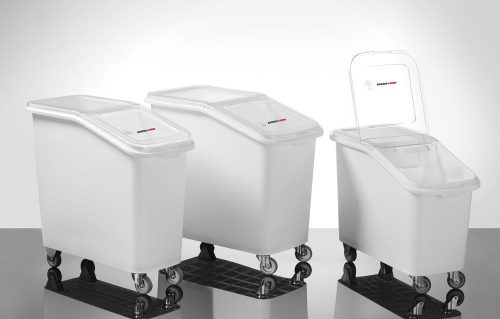 Alapanyag tároló kocsi, AmerBox, 62L, 345x720x(H)570mm