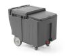 Jégtartály, szigetelt, AmerBox, 110L, 585x800x(H)745mm