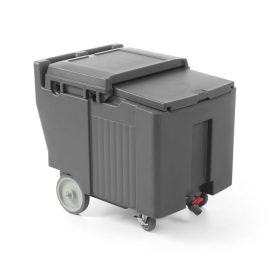 Jégtartály, szigetelt, AmerBox, 110L, 585x800x(H)745mm