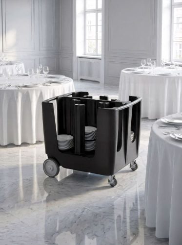 Tányérszállító kocsi, AmerBox, 930x720x(H)785mm
