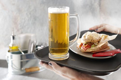 Felszolgáló tálca téglalap alakú, HENDI, GN 1/1, 530x325mm