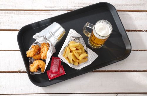 Felszolgáló tálca téglalap alakú, HENDI, GN 1/1, 530x325mm