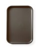 Polipropilén gyorséttermi tálca GN 1/1, AmerBox, GN 1/1, Barna, 530x325x(H)20mm