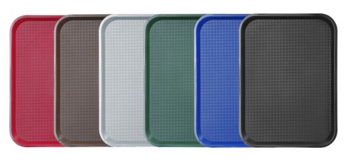 Gyorséttermi tálca közepes, AmerBox, Fekete, 305x415x(H)20mm