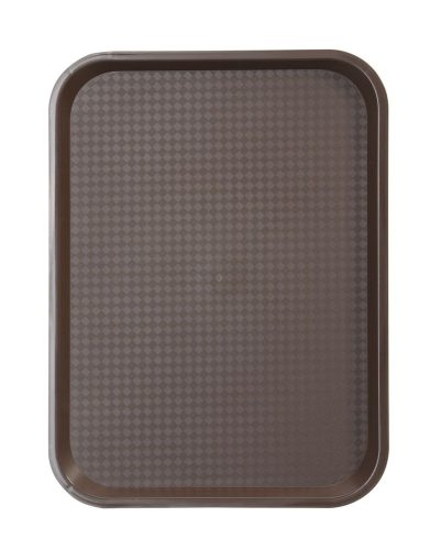 Gyorséttermi tálca közepes, AmerBox, Fekete, 305x415x(H)20mm