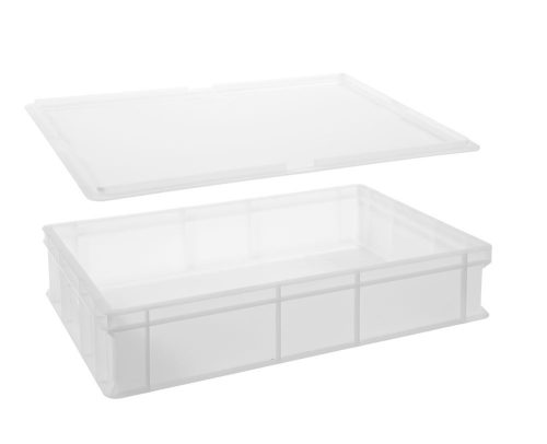 Fedő pizzatészta kelesztő dobozhoz, AmerBox, 600x400mm