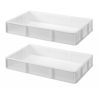 Pizzatészta doboz GN1/1, HENDI, GN 1/1, Fehér, 530x325x(H)90mm