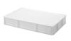 Pizzatészta doboz GN1/1, HENDI, GN 1/1, Fehér, 530x325x(H)90mm