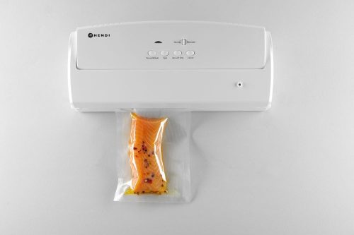 Szalag vákuumcsomagoló gép, HENDI, Budget Termékcsalád, 220-240V/100W, 390x160x(H)92mm