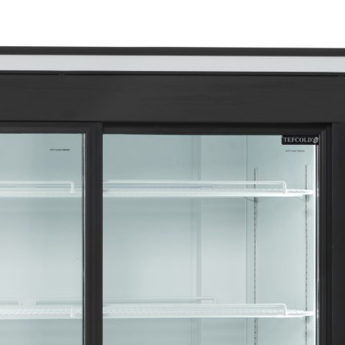FSC1200S2-door display cooler with canopy