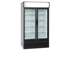 FSC1950H2-door display cooler with canopy